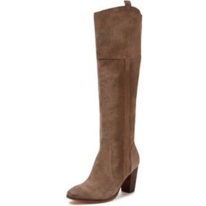 Dolce Vita taupe suede boots-in box, never worn